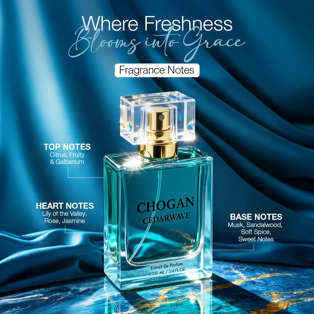 CHOGAN CEDARWAVE – Extrait de Parfum (For Men) – 100 ml