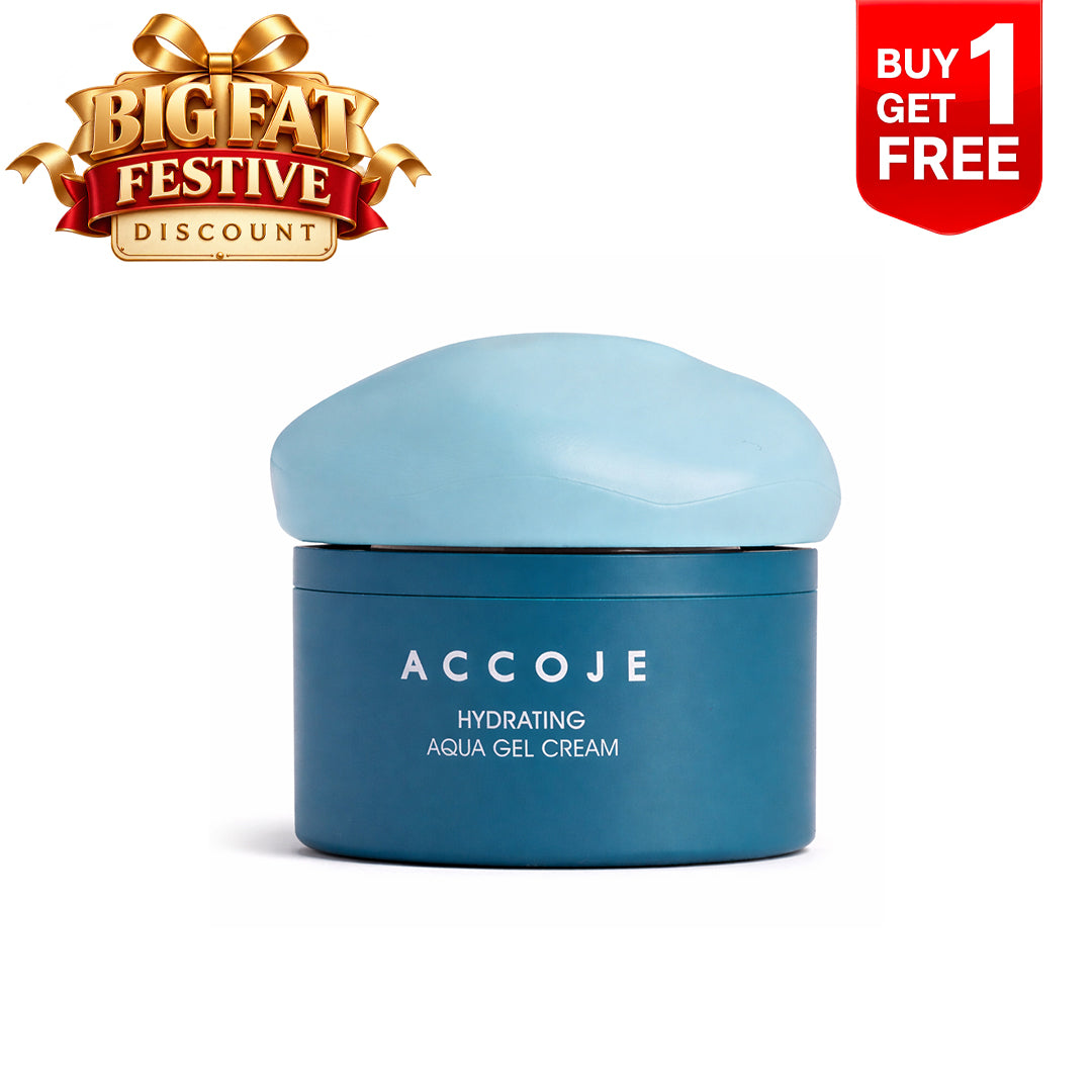 ACCOJE Hydrating Aqua Gel Cream – Black Radish & Hyaluronic Acid | Deep Hydration | 50ml