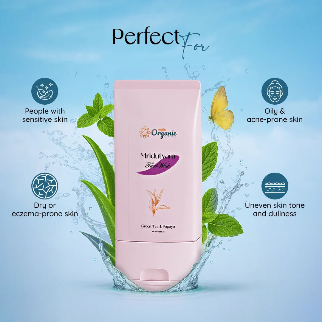 Hexa Organic Face Wash with Papaya & Neem β 100 ml