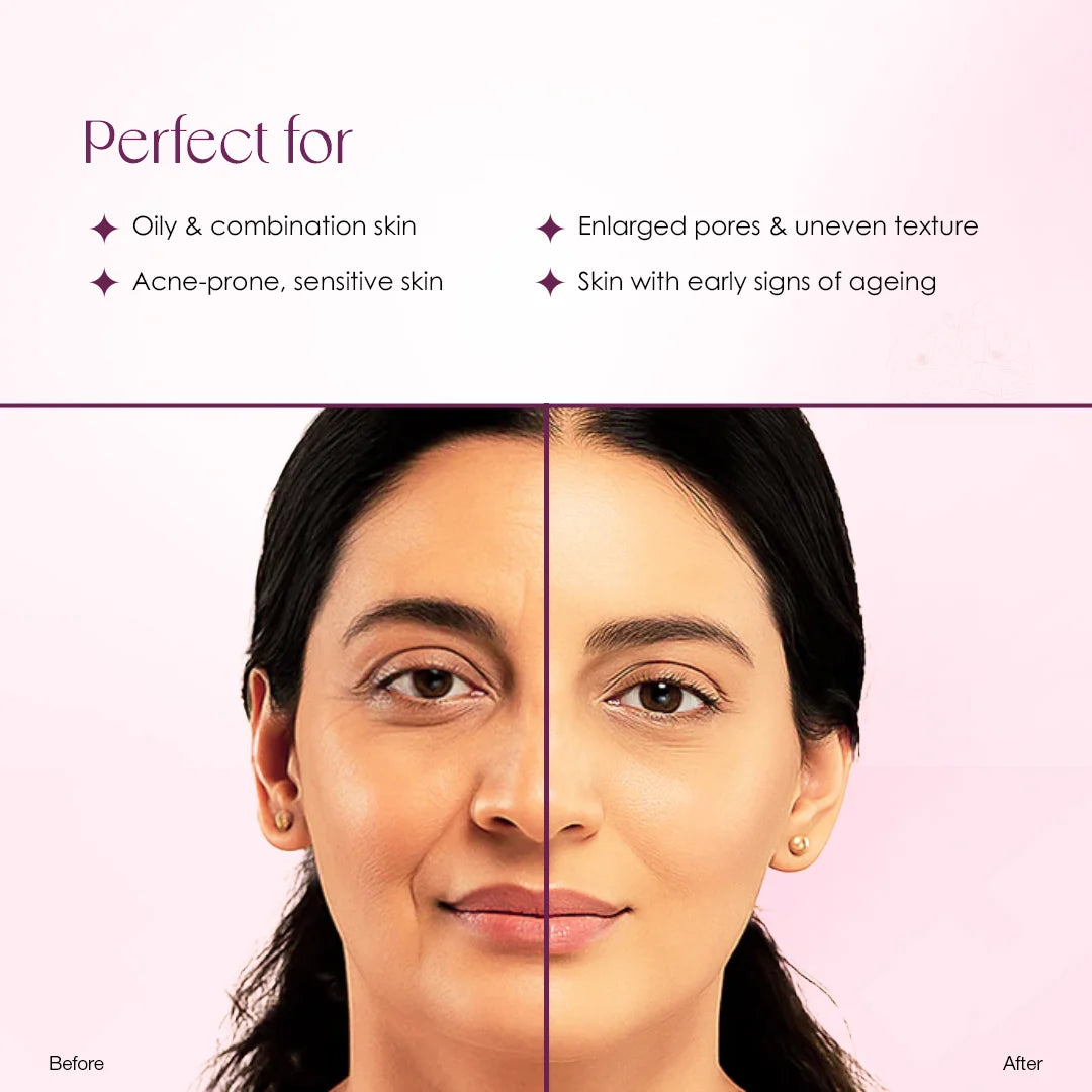 Mridutvam Anti-Ageing Cream for Oily Skin | Oil Control, Pore Tightening & Youthful Glow