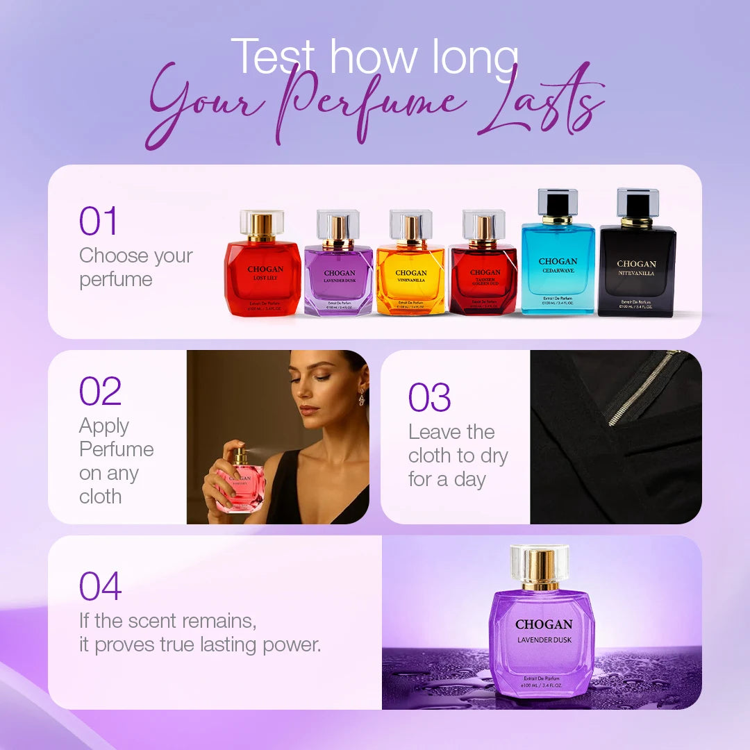 CHOGAN LAVENDER DUSK – Extrait de Parfum (For Women) – 100 ml