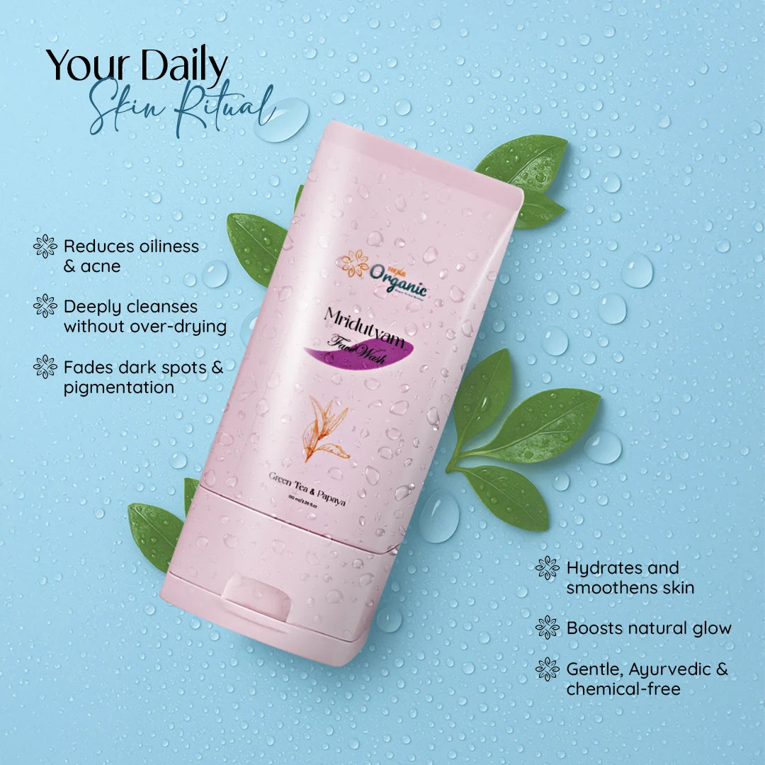 Hexa Organic Face Wash with Papaya & Neem β 100 ml