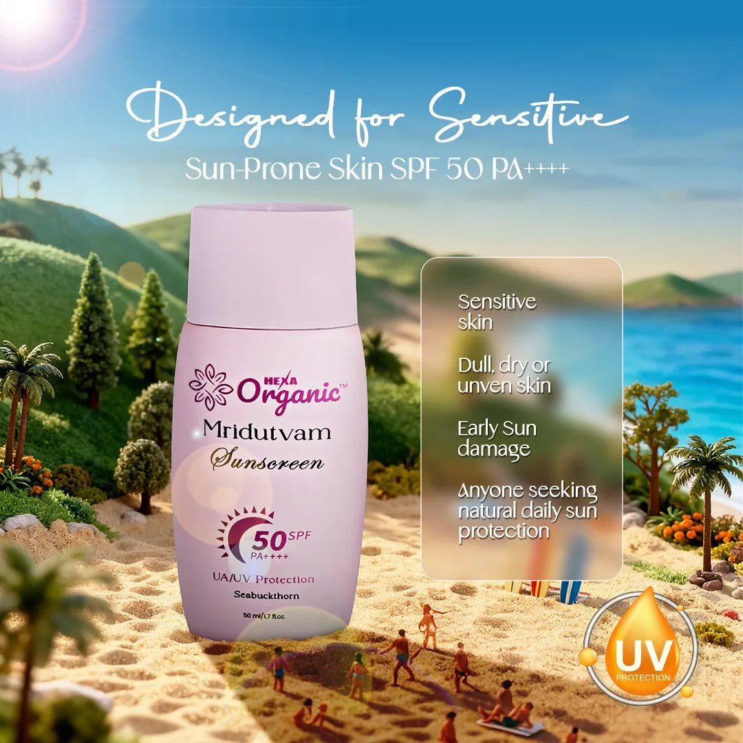 Hexa Organic Daily Protection Cream with Seabuckthorn & Carrot Oil – 50 ml