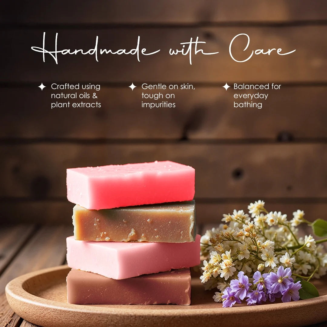 Premium Soap Combo Set – All 4 Variants | 100g × 4