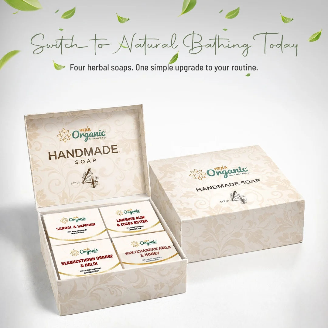 Premium Soap Combo Set – All 4 Variants | 100g × 4