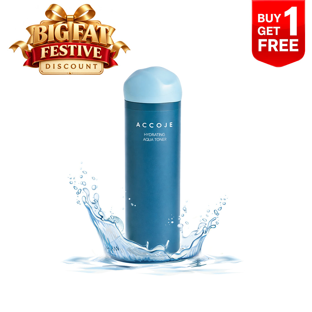 ACCOJE Hydrating Aqua Toner – Black Radish, Hyaluronic Acid & Green Tea | Deep Hydration | 130ml