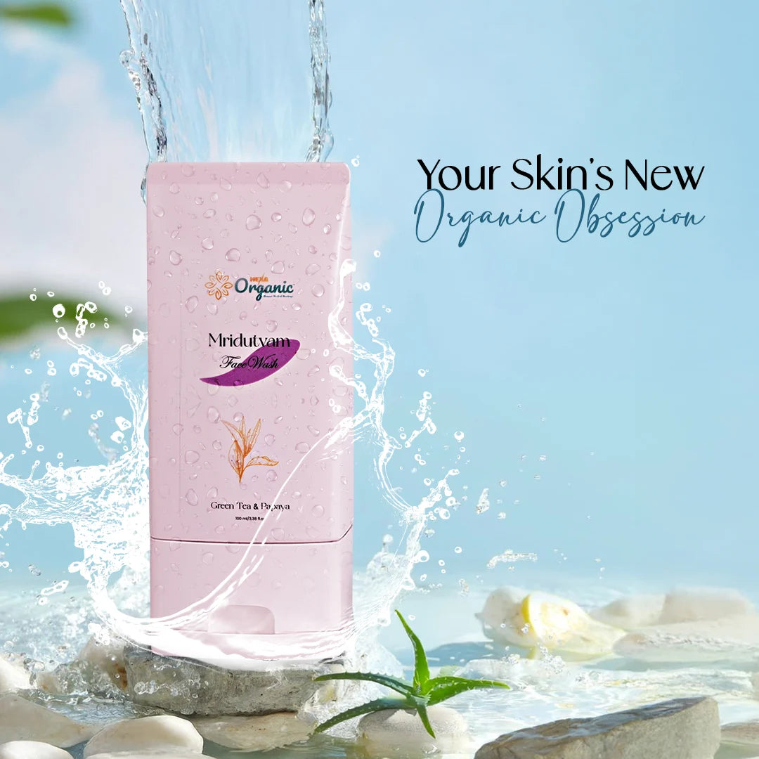 Hexa Organic Face Wash with Papaya & Neem – 100 ml