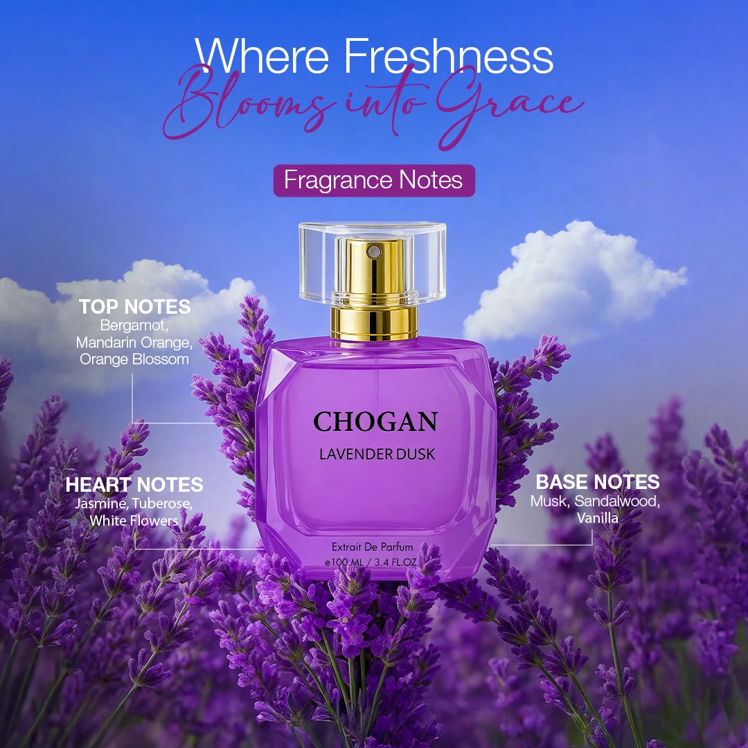 CHOGAN LAVENDER DUSK – Extrait de Parfum (For Women) – 100 ml