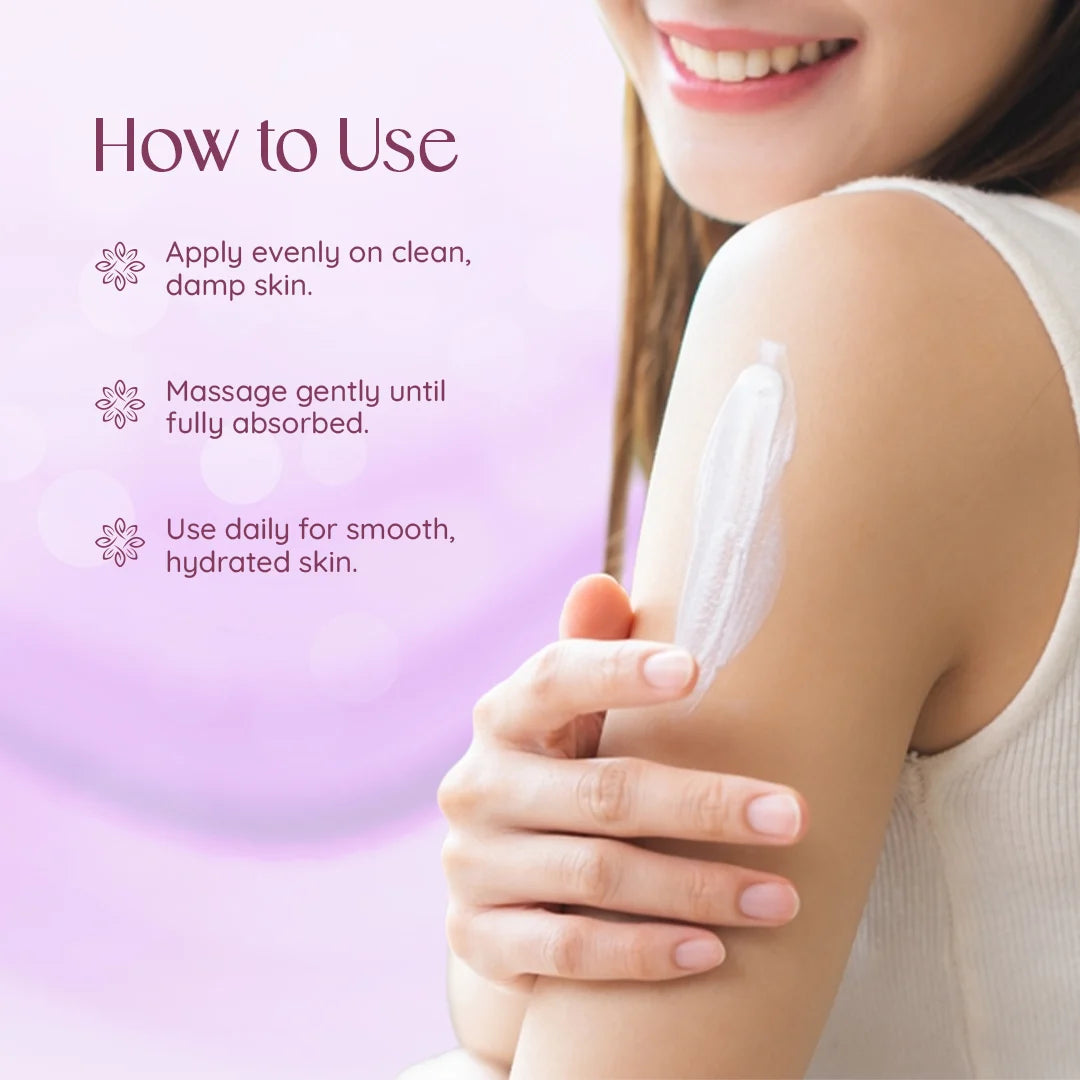 HEXA Organic Botani Glow Herbal Moisturizer – With Seabuckthorn, Amla, Tulsi, Green Tea, Aloe Vera, Jojoba & Almond Oil | Deep Hydration, Skin Regeneration, Glow & Nourishment | For All Skin Types | 250 ML