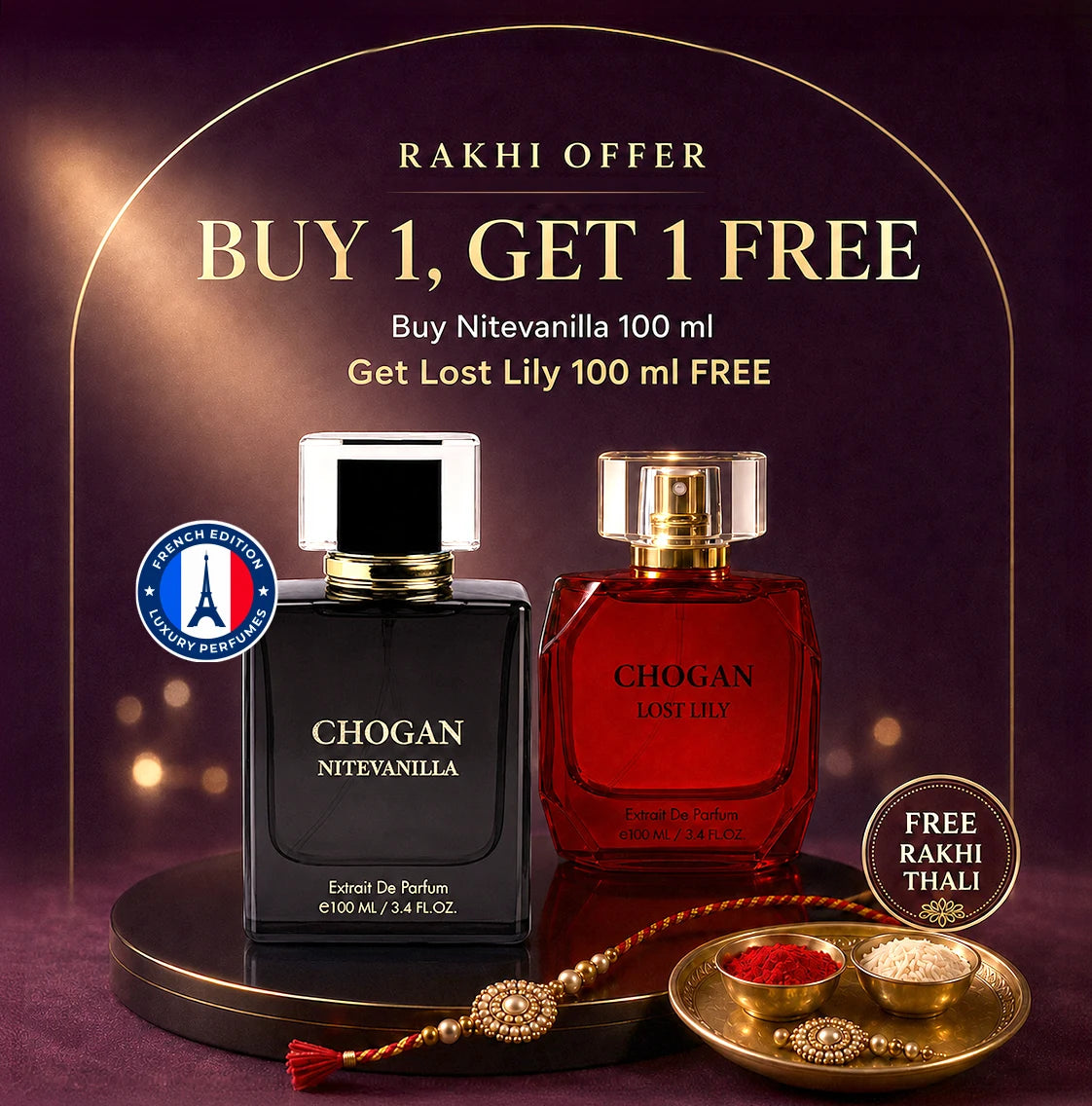 CHOGAN NITEVANILLA – Extrait de Parfum - Unisex | 100 ml