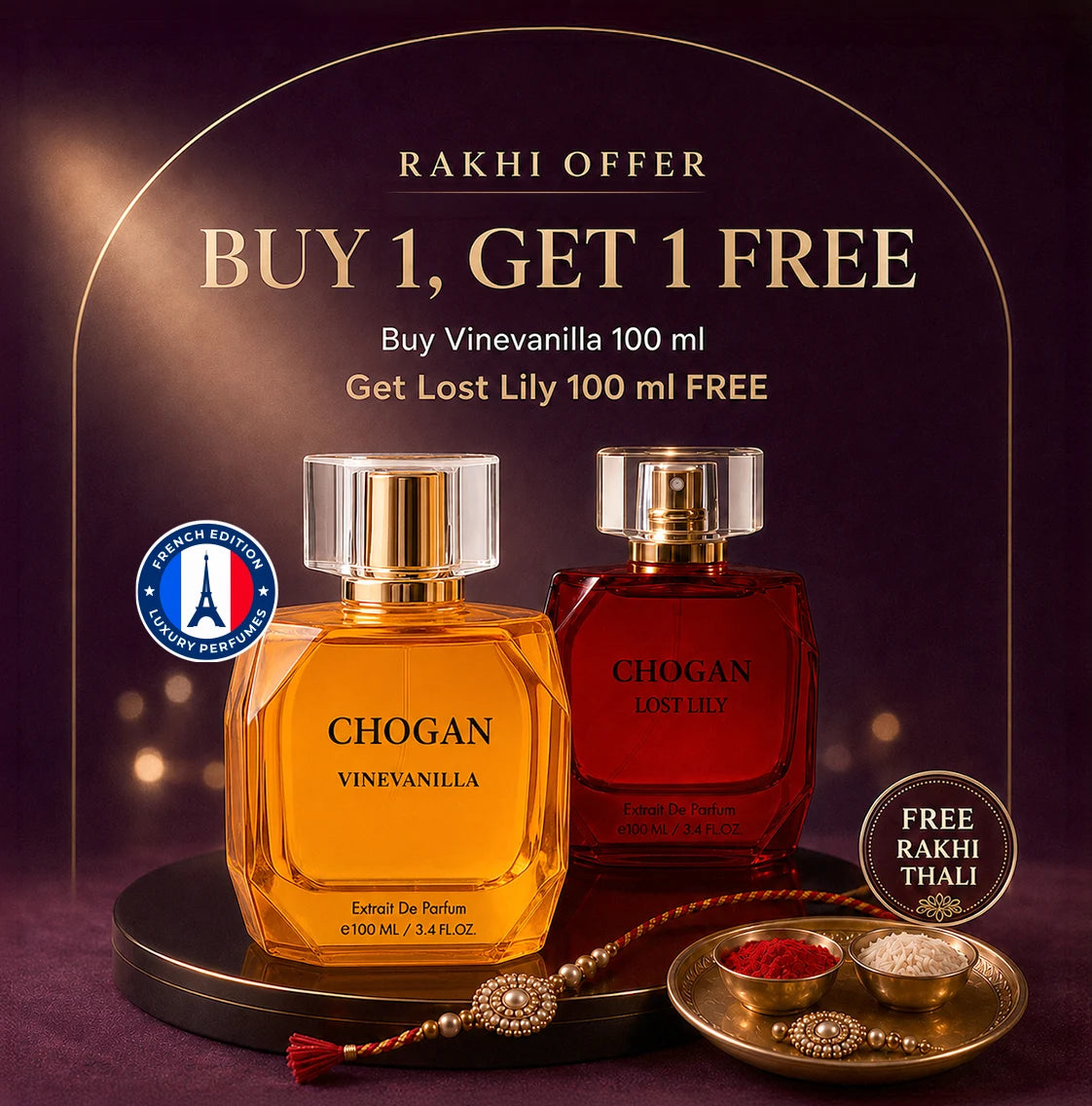 CHOGAN VINEVANILLA – Extrait de Parfum -For Women | 100 ml
